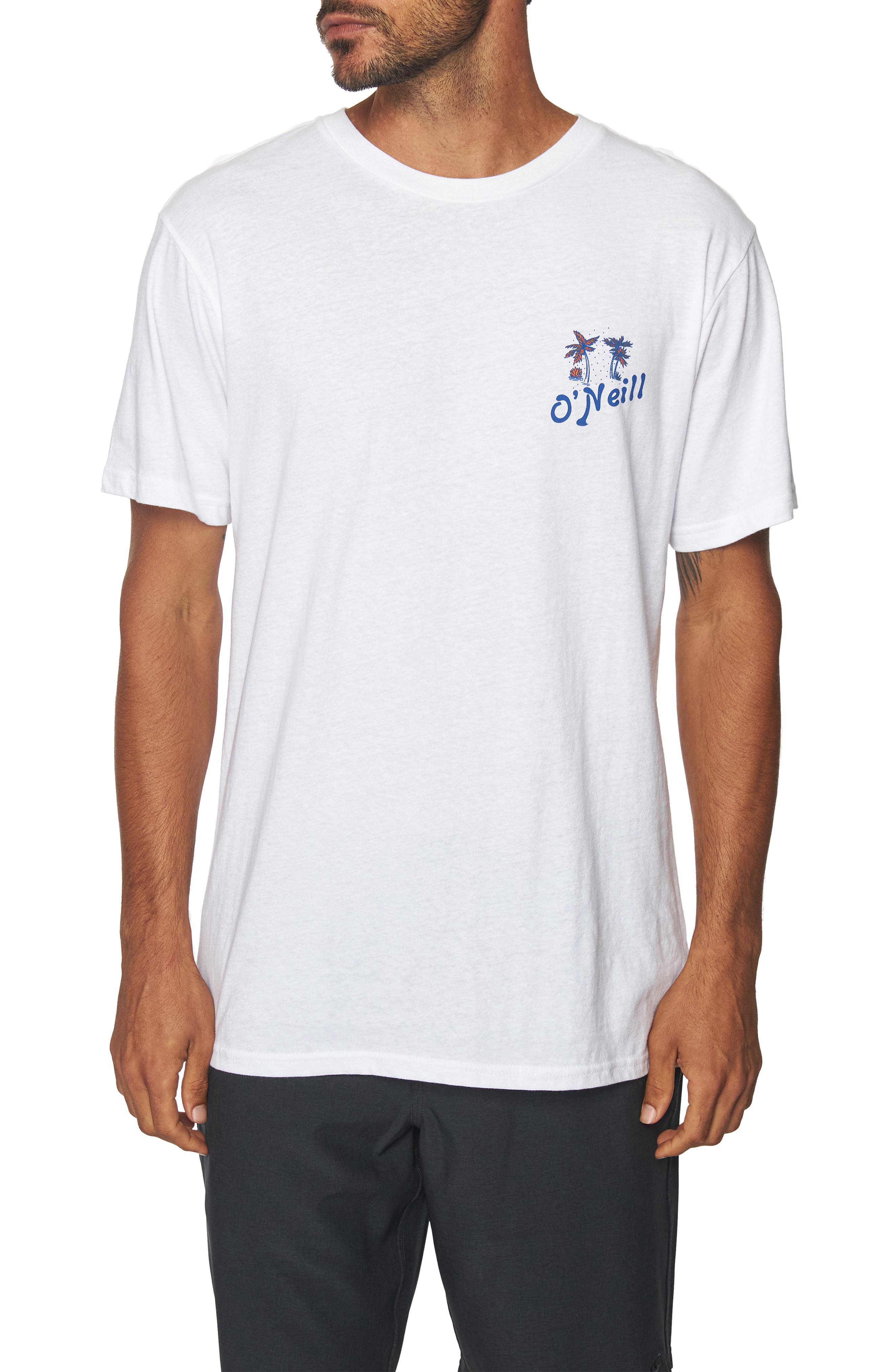 ONeill Ocotillo Tee Canteloupe Oneill Men's Clothing T-Shirts